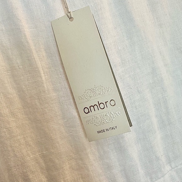 NWT AMBRA 100% LINEN SWING DRESS, SZ S - Picture 4 of 7
